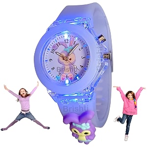 Brishti 3D Cartoon Character Multicolored Glowing Digital