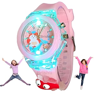 Brishti 3D Cartoon Character Multicolored Glowing Digital