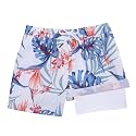 BRISIRA Boys Swim Trunks Bathing Suit Compression Boxer Brief Liner Swim Shorts Swimsuit Anti-Chafe Toddler Kids Youth Teen