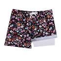 BRISIRA Boys Swim Trunks Bathing Suit Compression Boxer Brief Liner Swim Shorts Swimsuit Anti-Chafe Toddler Kids Youth Teen