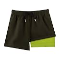 BRISIRA Boys Swim Trunks Bathing Suit Compression Boxer Brief Liner Swim Shorts Swimsuit Anti-Chafe Toddler Kids Youth Teen