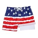 BRISIRA Boys Swim Trunks Bathing Suit Compression Boxer Brief Liner Swim Shorts Swimsuit Anti-Chafe Toddler Kids Youth Teen
