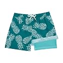 BRISIRA Boys Swim Trunks Bathing Suit Compression Boxer Brief Liner Swim Shorts Swimsuit Anti-Chafe Toddler Kids Youth Teen