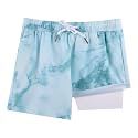 BRISIRA Boys Swim Trunks Bathing Suit Compression Boxer Brief Liner Swim Shorts Swimsuit Anti-Chafe Toddler Kids Youth Teen