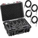 sE Electronics V Pack Arena Drum Microphone Package - Bundle with 4 20ft XLR Cables