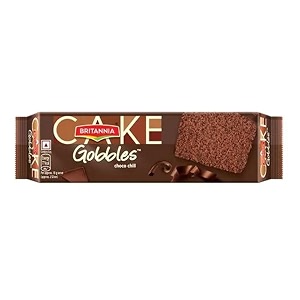 britannia gobbles choco chill fruit cake bar 120g