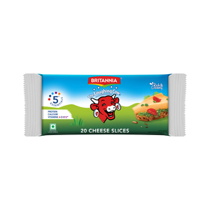 britannia the laughing cow processed cheese slices 400 g