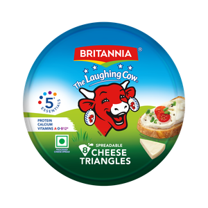 britannia the laughing cow processed cheese triangle 120 g