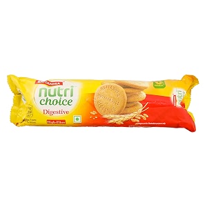 britannia nutri choice digestive high fibre biscuits 150g pouch