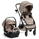 Britax Prism Travel System with Willow S Infant Car Seat — Teak