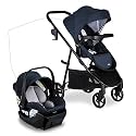 Britax Willow Brook Travel System With Aspen Base — Navy Glacier
