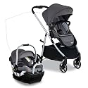 Britax Willow Grove SC Travel System with Alpine Base — Pindot Stone