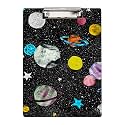 Britimes Clipboard, Hardboard, 12.6" x 8.9" Office School, Galaxy Stars