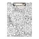 Britimes Clipboard, Hardboard, 12.6" x 8.9" Office School, Black White