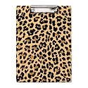 Britimes Clipboard, Hardboard, 12.6" x 8.9" Office School, Leopard