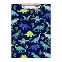 Britimes Clipboard, Hardboard, 12.6" x 8.9" Office School, Dinosaurs