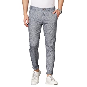 British Club 100 Cotton Slim Fit Flat-Front