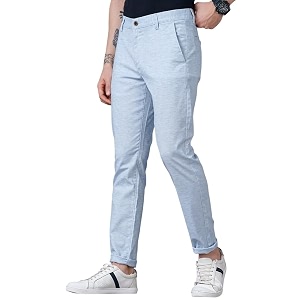 British Club 100 Cotton Slim Fit Flat-Front