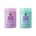 British Life Sciences Happi Kidz Iron + Vitamin C Gummies &amp; Happi Kidz Zinc+Vitamin C Gummies Combo | Natural, Strong Bones, Muscles and Teeth, Boosts Immunity