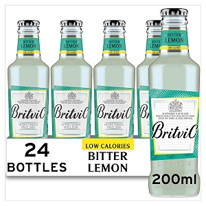 britvic bitter lemon 676 fl oz  200 ml 24 pack