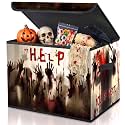 Briwooody Bloody Horror Halloween Storage Bin with