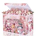 Briwooody Pink Christmas Storage Bin with Lid