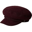 Brixton - Unisex Fiddler Cap, Red Mahogany, Small