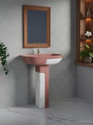 BRIZENTA BR315 BATHROOM BASIN PREMIUM CERAMIC WASH BASIN WITH PEDESTAL | STANDING HASN WASH BASIN Pedestal Basin