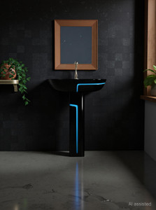 brizenta br327 bathroom basin premium ceramic wash basin with pedestal  standing hasn wash basin pedestal basin