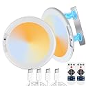 BrizLabs Rechargeable Motion Sensor LED Ceiling Light, 2 Pack Closet Lights