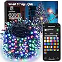 BrizLabs Smart Halloween String Lights, 600 LED 196FT Color Changing Lights