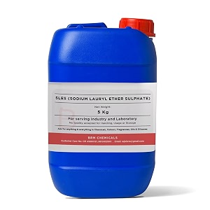 brm chemicals sles sodium lauryl ether sulphate - soap making supplies personal care foaming detergent product and professional surfactant raw material - 5 kg