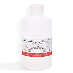 brm chemicals sles sodium lauryl ether sulphate - soap making supplies personal care foaming detergent product and professional surfactant raw material - 1 kg