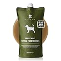 BRMUD Relief Mud Mask for Dogs | Hypoallergenic Dog Shampoo and Conditioner Grooming Mud Mask for Coat & Dry Skin | Moisturizing & Hydrating Dog Wash Conditioner Mask for All Breed Types (33.81 fl oz)
