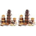 Broadway Basketeers Gift Basket – Kosher Gourmet Snack Food Gifts for Women, Men, Family, Thank You, Corporate, (Pack of 2)