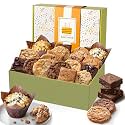 Broadway Basketeers Birthday Gift Box with Wrapped Cookies & Brownies