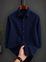 BROCON Men Regular Fit Solid Spread Collar