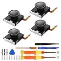 BRONAL Hall Effect Joystick, Joycon Joystick Replacement – 32 in 1 [No Drifting] Replacement Joystick Analog Thumb for Switch JoyCon, Switch OLED & Switch Lite Right/Left Stick (4pcs with Repair Kit)