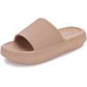 BRONAX Cushioned Thick Sole Pillow Slippers for Women and Men Y10