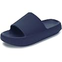 BRONAX Cushioned Thick Sole Pillow Slippers for Women and Men Y10