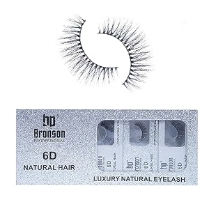 bronson professional false eyelash 3d effect faux mink fake false eyelash long natural eyelashes 10 pc eyelash no162 black color