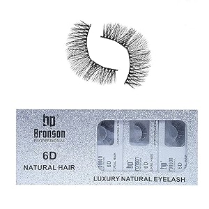 bronson professional false eyelash 3d effect faux mink fake false eyelash long natural eyelashes  10 pc eyelash no119 black color