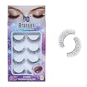 BRONSON PROFESSIONAL |False Eyelash 3D Effect Faux Mink Fake False Eyelash Long Natural Eyelashes |5 pc eyelash no. 211| Black Color|