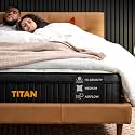 Brooklyn Bedding Titan 13" Hybrid Luxe Mattress for Plus Size Sleepers, RV King 72x80