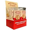 Brooklyn Brittle Apple Cider Cookie Brittle | Fall-Inspired Crunchy Snack with Apples, Cinnamon & Buttery Flavor | Crisp Sweetness of Apples Cookie 1 Box of 12