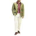 Brooks Brothers Men's Diamond Quilted Walking Coat