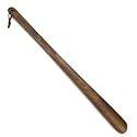 Brosisincorp Wooden Shoe Horn Long Handle 23.6" for Seniors Helper