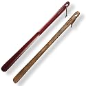 Brosisincorp Wooden Shoe Horn Long Handle 23.6" for Seniors Helper