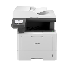 brother dcp-l5510dn new launch auto duplex laser printer 48 ppm print scan copy 3534 touch screen display 50 pages adf 2gb memory lan 250 sheet tray 11000 pages inbox tonerfree installation