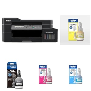 brother dcp-t820dw printer - auto duplex printing print scan copy adf wifilanusb print up to